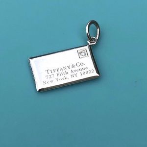 Tiffany & Co. envelope charm Sterling Silver